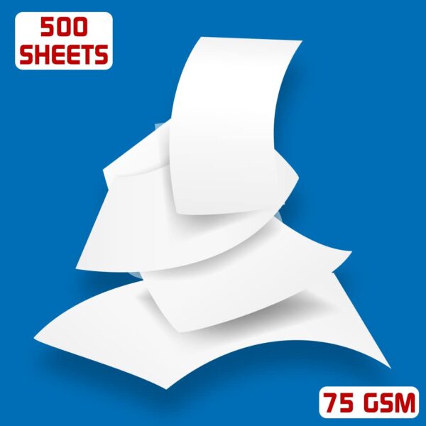 JK Copier Paper - A4, 75 GSM, 1 Ream, 500 Sheets - Image 6