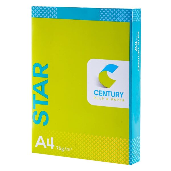 Century Star Copier Paper - A4 Ssze, 75 GSM, 1 Ream 500 Sheet - Image 5
