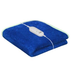 Warmland Premium Polyester Shock Proof and Heating Electric Single Bed Warmer (Blue)