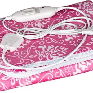 Electric Bed Warmer - Electric Blanket - Single Bed Size | Ideal for Heavy Winter | Printed Print Electric Blanket | Hot Electric Single Electric Blanket Hot