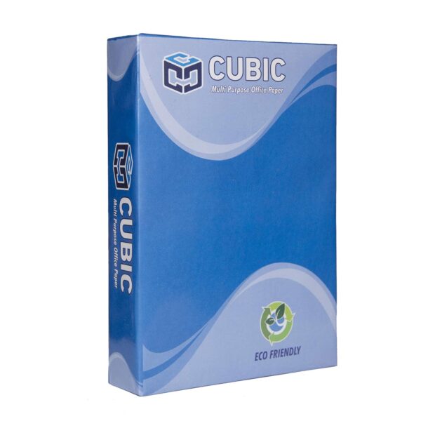 Cubic A4 75gsm Copier Paper - 500 Sheets, Pack of 3 - Image 2