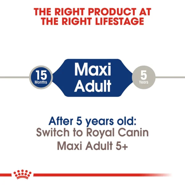 Royal Canin Maxi Adult Dry Dog Food - Image 6